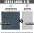 Homaxy 12 Pack Kitchen Dish Cloths (10 x 10 Inches, Dark Grey), Super Soft and Absorbent Coral Velvet Cleaning Cloths