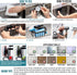 TAILI Sink Caddy with Strong Suction Cup, Sponge Holder for Kitchen Sink Organizer, Removable Sponge Caddy Inside Sink