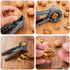 Abuntor Nut Crackers Tools Pecan Cracker, Walnut Clip Heavy Duty Nutcracker With Non-Slip Handle Seafood Cracker Tool