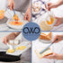 Cook with Color 5-Pc MINI Silicone Cooking Utensil Set, Easy to Clean Kitchen Gadgets, Navy Collection