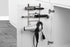 Spectrum Diversified myBella 4-Tier Over-The-Cabinet Station with Blow Dryer Holder, Bronze Hair Tool Storage Hooks