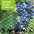 25x25ft 1/2 inch Bird Netting for Chicken Coop Poultry Netting Mesh Heavy Duty Chicken Coop Cover Netting Roof Hawk