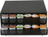 Mind Reader Single Serve Coffee Pod Organizer - 72 Pod Capacity with 2 Drawers, Black
