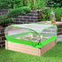 2Pcs Pop Up Garden Mesh Plant Cover Outdoor Plant Protector Mesh Plant Enclosure Raised Bed Garden Bird and Pest