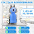 WR57X10033 Refrigerator Water Inlet Valve for GE Kenmore Hotpoint, Replace WR57X110, WR57X0102, WR57X102, WR57X90,