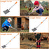 ROSTIUTE Chicken Poop Scooper Shovel Rake Scrub Brush for Chicken Coop Supplies Accessories for Cleaning