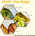 Keeki Bag - The Original Beeswax Lined Bread Bag for Homemade & Sourdough | Reusable Linen Bread Storage | Beeswax Wrap