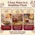 LUMERAM 21oz 100% Premium Chicken Nesting Herbs Organic Nesting Chicken Herbs for Laying Hens Coop Bedding Freshener