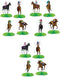 Horse Racing Mini Centerpieces, Pack of 3