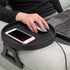 NDL Sofa Armrest Clip Table No-Slip Couch Tray for Drinks, Snacks, Remote, Gamepads, Adjustable Armchair Table
