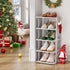 Closet Closet, HAIXIN Shoe Rack for - Stackable Shoe Organizer for Space-Saving Narrow Shoe Rack for Front Door