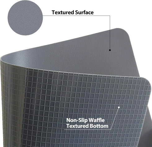 Plastic Cutting Boards for Kitchen, WK Flexible Mats, Thin Sheets, Dishwasher Safe, BPA Free, Set of 6