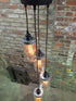 6pk Wide Mouth Mason Jar Lids with Pre drilled Light Socket and Heat Relief Holes - DIY Jar Chandelier/Pendant/Vanity