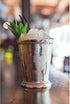 Twine Mint Julep Cup, Set of 1, 12 oz, Real Brass with Sterling Silver Plating Derby Cocktail Tumbler