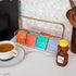 Mind Reader Tea Bag Organizer, Tea Station, Countertop, Caddy, Rayon from Bamboo and Acrylic, 11.75"L x 6"W x 6"H, Brown by Mind Reader