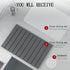 YEECOPON 23.6" 15.4" Counter, x Dish Drying Mat for Kitchen Foldable Fast Drying Stone Mats, Non-Slip Super Absorbent