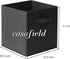 Casafield Set of 6 Collapsible Fabric Cube Storage Bins, Black - 11" Foldable Cloth Baskets