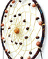 Urdeoms Tree of Life Dream Catchers for Bedroom, Adult Brown Boho Wall Decor for Girls, Chakra Crystal Healing Stones,