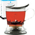 GROSCHE Aberdeen Tea Infuser Teapot & Smart Tea Maker, BPA-Free, Drip-Free Design, 17.7 oz - 525 ml, Black
