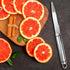 Stainless Steel Curved Grapefruit Knife - Serrated Kitchen Knife, Small Fruit Knife, Citrus Cutter, Chef Knife