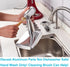 GVODE Meat Grinder Attachment for Kitchenaid Stand Mixer, Includes 4 Grinding Plates, 3 Sausage Tubes, 2 Blades