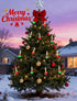 Hobbynors 15.5ft 15 Vintage Christmas Bubble Lights - Strand with Nostalgic Bubbling Candles, Warm White Glow & Green