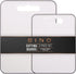 BINO 2-Piece Cutting Board Set - Large, Durable, BPA-Free Plastic, Dual-Sided, Dishwasher Safe, Gray | Home & Kitchen