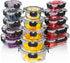 Razab 30 PC Glass Food Storage Containers with Lids, Reusable Airtight Meal Prep Containers for Lunch and Leftovers