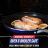 Blue Diamond 10" Nonstick Frying Pan Skillet - PFAS & PTFE-Free Ceramic, Dishwasher Safe, Blue