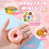 8 1. 78" Chalyna Pcs Small Donut Stress Ball, Squeeze Fake Doughnut Slow Rising Stress Relief Models Fake Food Cakes