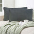 Aitliving Pack of 2 Cotton Velvet Decorative Velvet Accent Lumbar Throw Pillowcases 12x20"