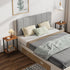 2-Tier TB01BB034 TUTOTAK End Table, Side Table, Nightstand, Storage Shelf, Sofa Side Table for Small Space, Living