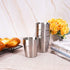 Beasea 8 oz Stainless Steel Cups Set of 4, Stackable Double Wall Insulated Drinking Cups for Home Restaurant Camping