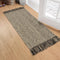 Collive Kitchen Runner Rug, 2x4.3 Hand-Woven Reversible Washable Rug for Entryway, Cotton Boho Decor