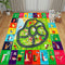 ABC Transportation Kids Rugs 78.7"59" for Playroom Educational Alphabet Mat