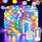 HALHSAP Color Changing Fairy String Lights, 33ft 100 LED Outdoor String Lights, Mini