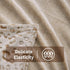 FY FIBER HOUSE Cheetah Print Blanket, Flannel Fleece Throw Blanket with 3D Leopard Print, 50"X60"