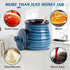 12 Set, HASENSE Ceramic Honey Pot with Lid, Ounce HoneyJar with Wooden Dipper, Honey Dipper Stick and Jar Cute Small