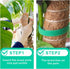 GUIDOT 2 Pack 28 Inch Moss Pole Monstera Plant Support with Repotting Mat, Plant Support Stakes, Plant Sticks Support