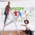 Soccer Giant Coloring Poster Football Large Versatile Activity Drawing Paper Coloring Tablecloth DIY Sport Theme Game