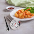 HIC Kitchen Large Easy-Read Face Roasting Deep Fry Candy Jelly Thermometer, Stainless Steel Stem with Sheath