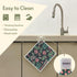 Swedish Dishcloths for Kitchen, 8 Pack Swedish Dish Towels with Clips, Non-Scratch Reusable Paper Towels, Super Absorbent Cellulose Sponge Cloths, Biodegradable, Dishwasher Safe by Eulnars