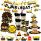 258 Pcs Construction Birthday Party Supplies Decoration Include Disposable Paper Plate Napkin