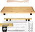 Bamboo Wood Cutting Boards for Mini Smart Toaster Oven Air, Compatible with Breville 860 BSS, 1.2inch Feet