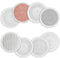 Upgraded Replacement Steam Mop Pads Kit, Compatible with Shark S7001 S7201 S7000 Series, 8 Pack