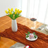 Mandy's Artificial Tulips – 20 Stems Yellow PU Faux Flowers for Wedding Home Decor, 13.5 Inch