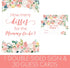 DISTINCTIVS Guess How Many Kisses for the Mommy to Be in the Jar Game - 1 Sign and 30 Cards