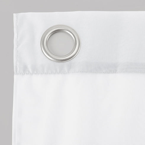 No. 918 Emily Sheer Voile Grommet Curtain Panel - 59" x 63", White