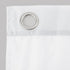 No. 918 Emily Sheer Voile Grommet Curtain Panel - 59" x 63", White
