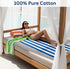 BolBom*S 6 Pack 30x60-100% Set Beach Towels Large Cotton Beach & Pool Towels Bulk Cabana Stripe - Quick Dry Bath Towel